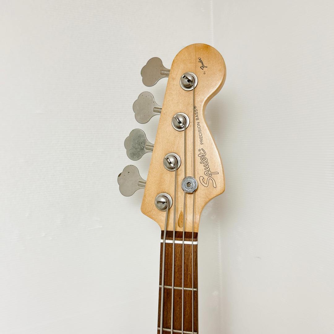 美品 Squier スクワイヤー プレシジョンベース プレベ 黒 ブラック