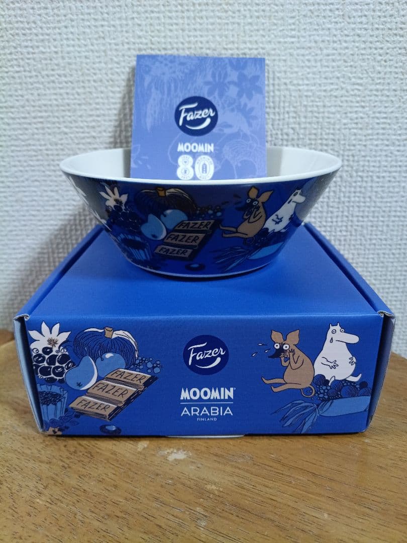 【数量限定】ムーミン×アラビア×ファッツェル　特別仕様　ボウル15cm