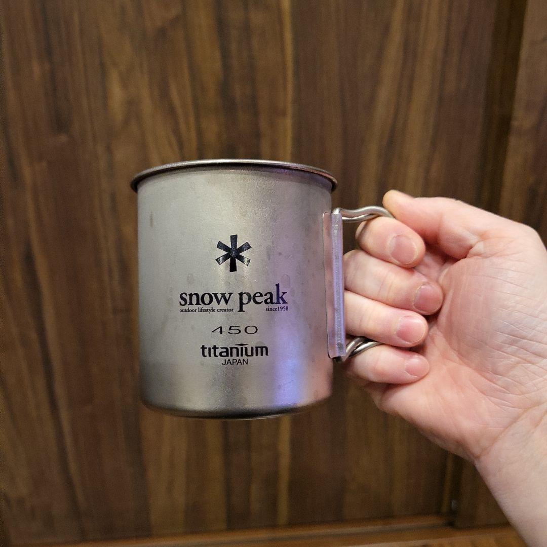 スノーピーク 食器セット チタンマグ付き