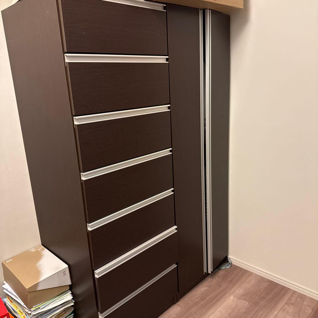 ダークブラウン 6段チェスト　Xyzxyzさん専用