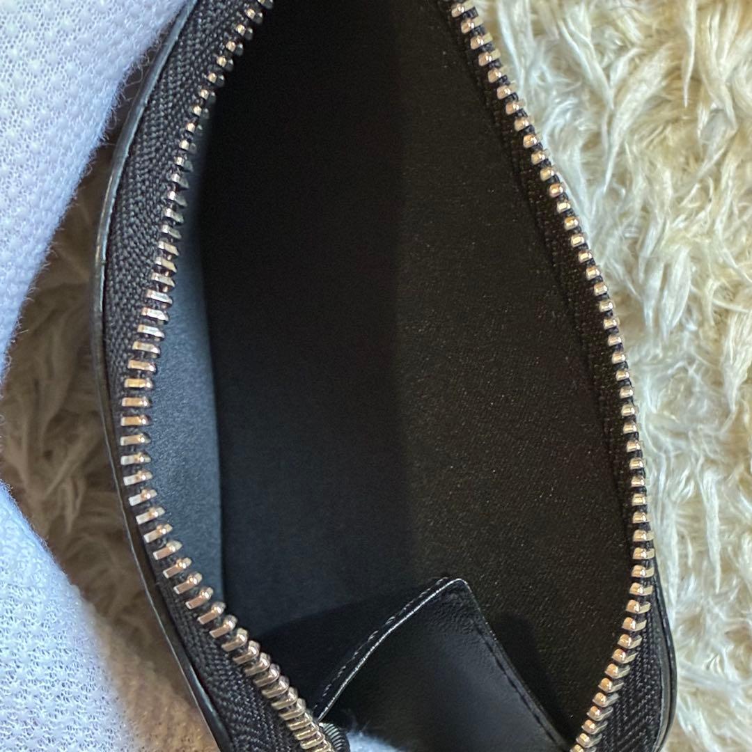 【希少　極美品】ポーター コンパクトウォレット L字ファスナー 黒　プリュム