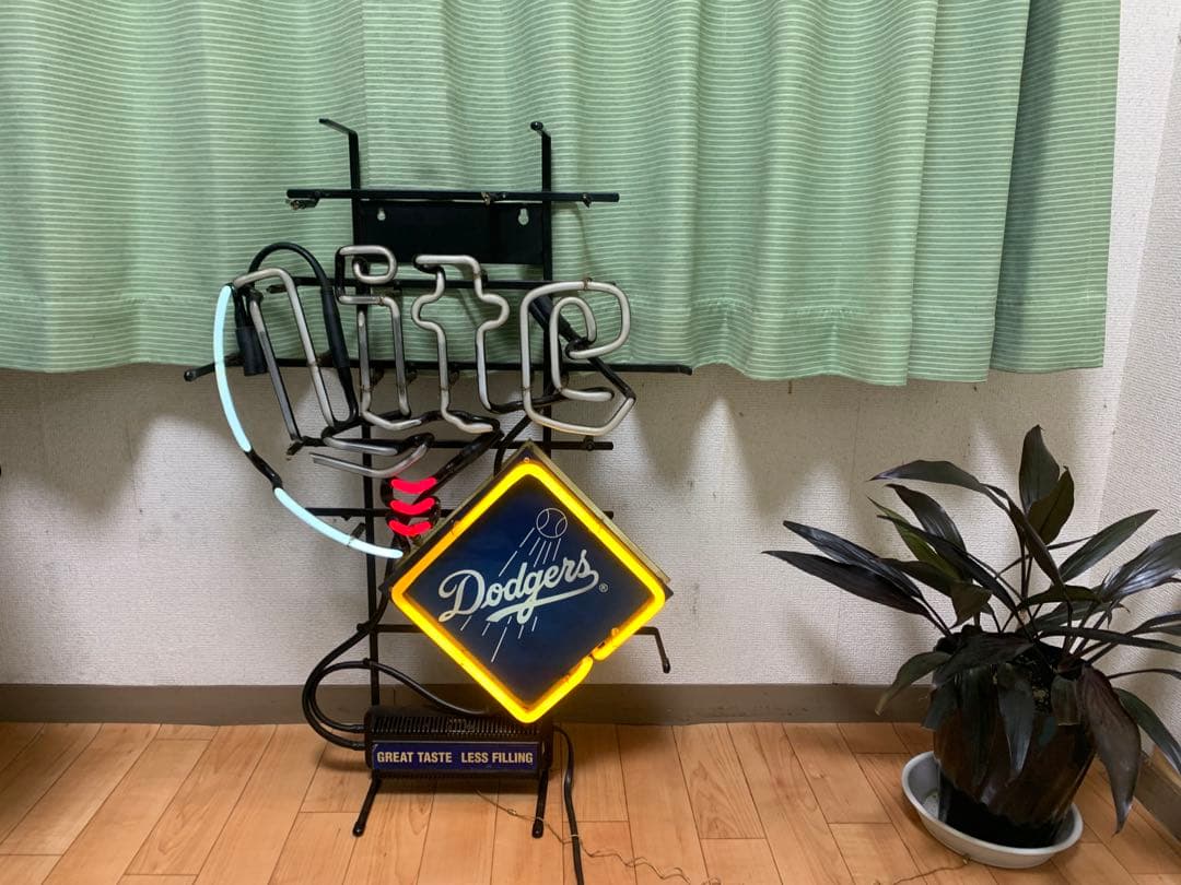 Dodgers ネオン看板　ビンテージ　ジャンク最終値下げ