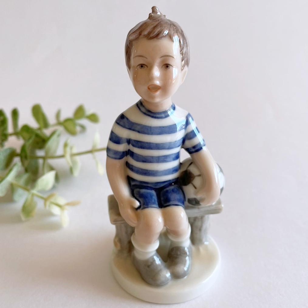 2000年 フレデリック 少年 サッカー フィギュリン ミレニアム