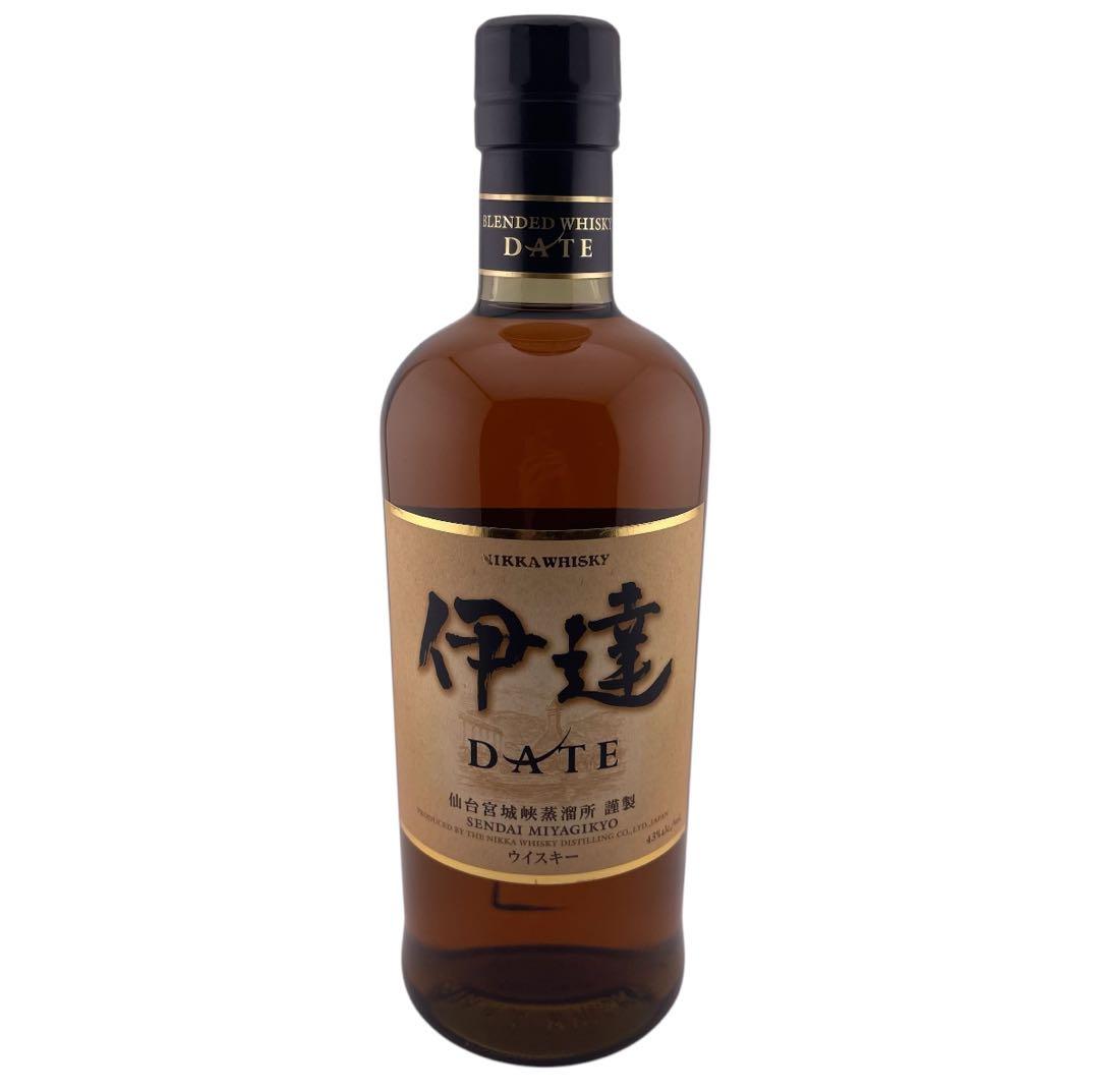 伊達 ニッカ ウイスキー 容量700ml アルコール43度 箱無 9186