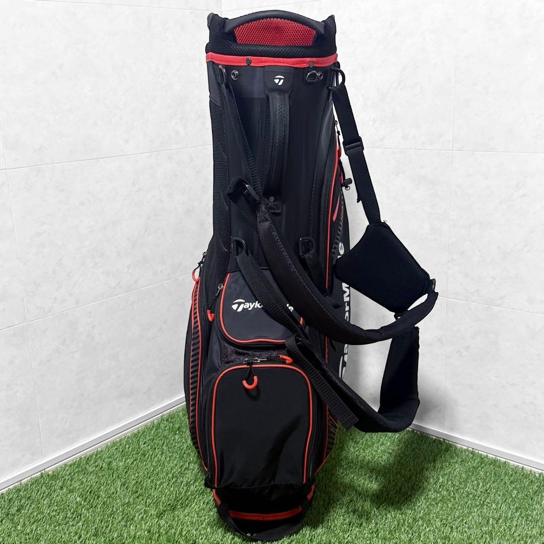 TaylorMade キャディバッグ ブラック/レッド