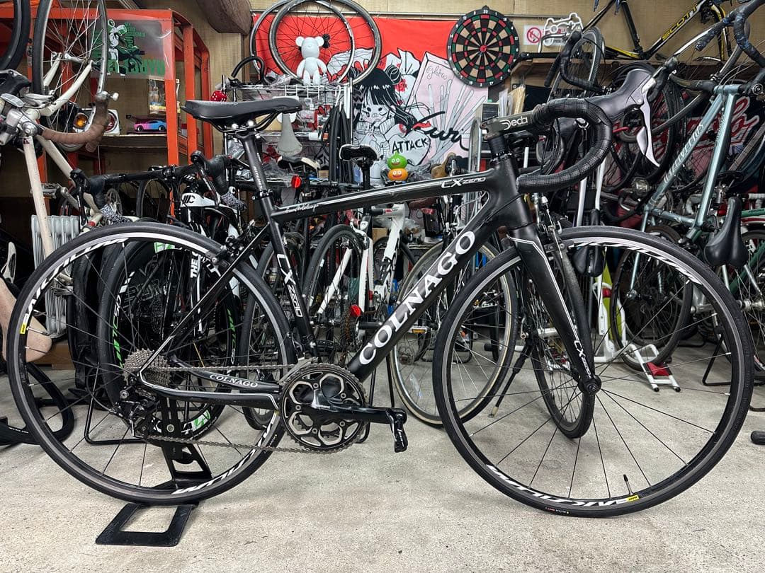 COLNAGO CX-ZEROフルカーボン基本分解発送送料無料！消耗品交換済み！