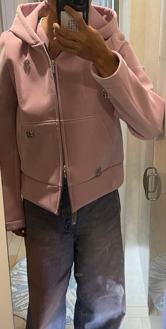 トップス MASU24ssFLOCKYDOLLZIP-UP HOODIE