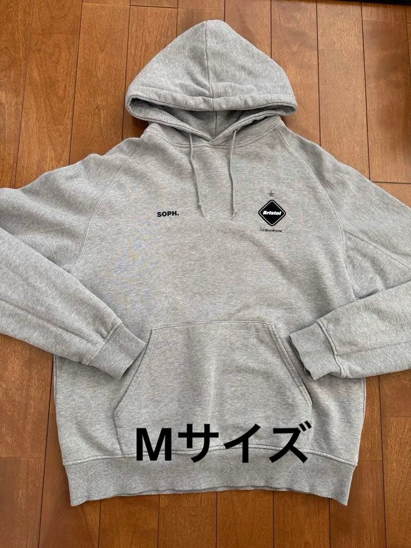 F.C.Real Bristol F.C.R.B フード付きパーカー グレー　M