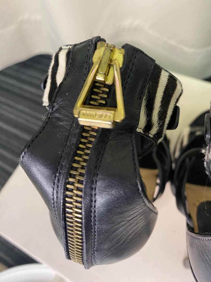 JIMMY CHOO ゼブラ ハイヒール パンプス レディース