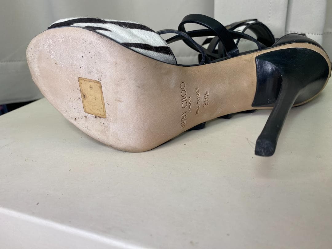 JIMMY CHOO ゼブラ ハイヒール パンプス レディース