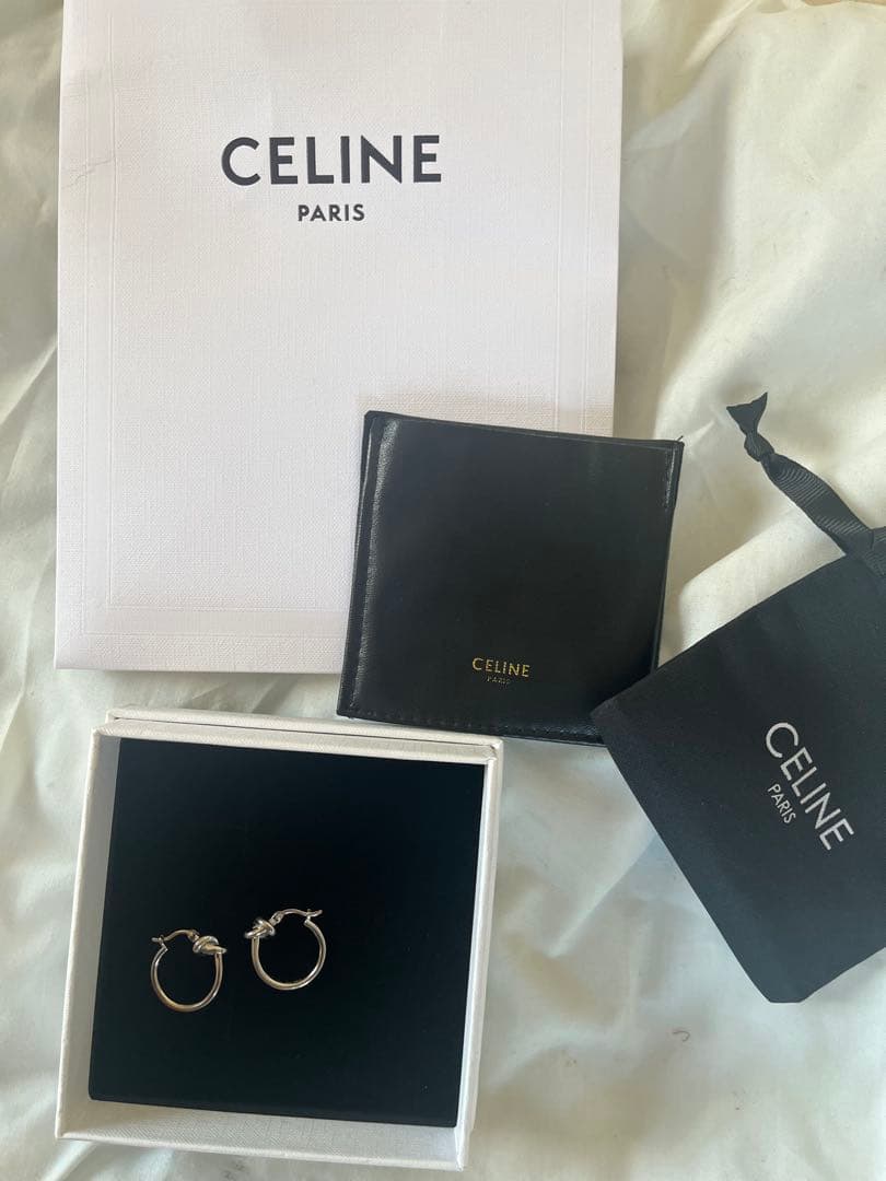 CELINE シルバー ピアス(両耳)