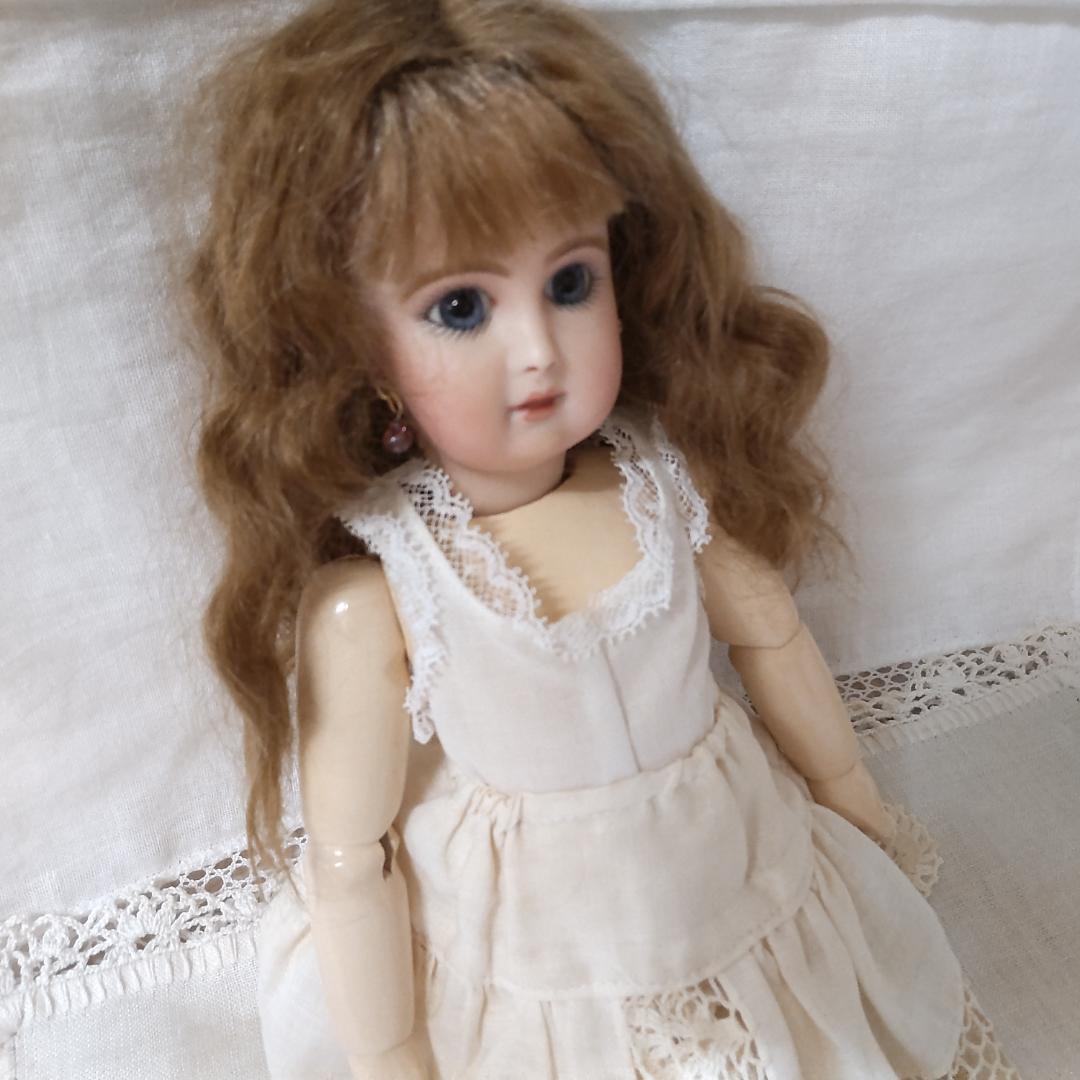 teteJumeauArielle　アンティークドール リプロ　人形　ジュモー