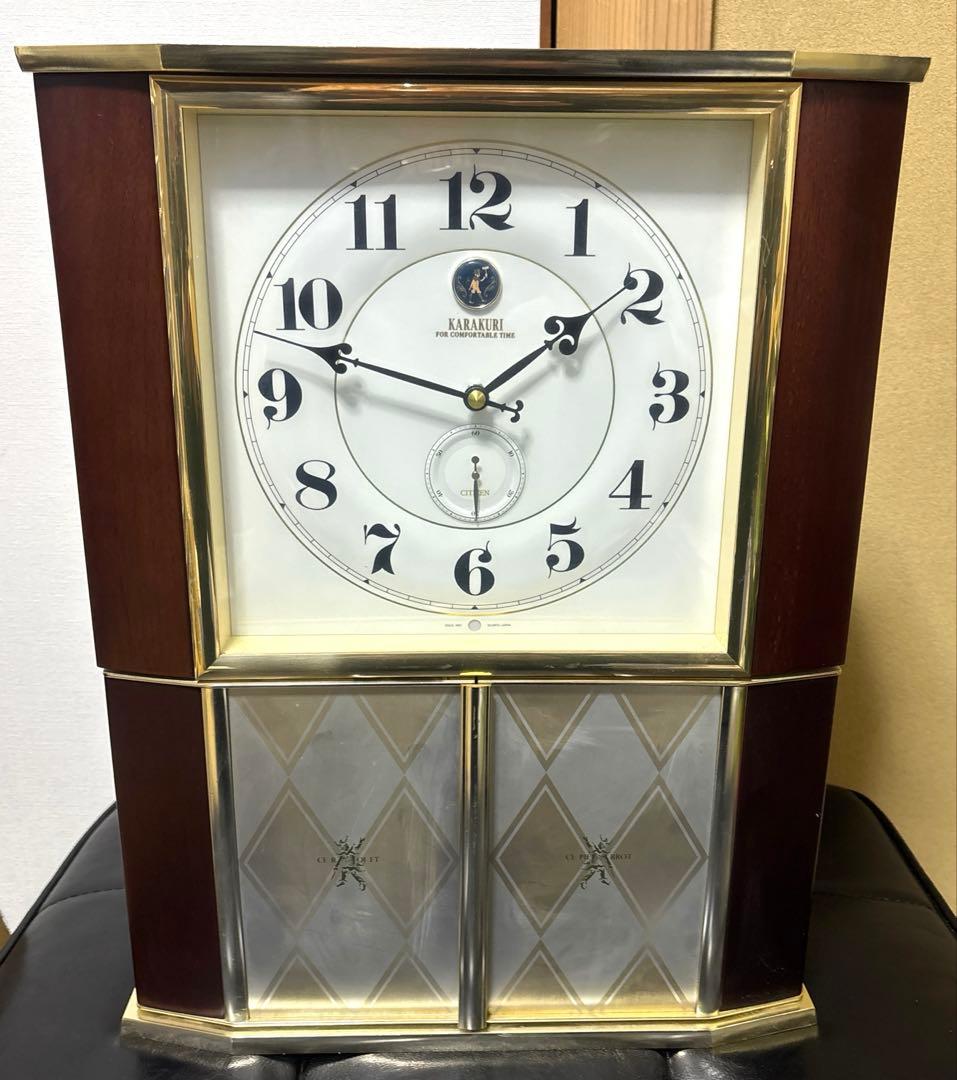 T*a様 ジャンク CITIZEN KARAKURI からくり時計 掛け時計