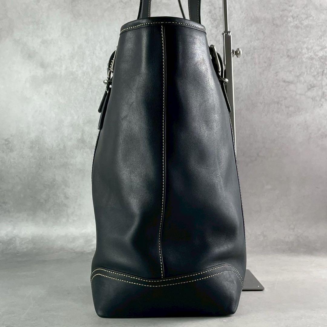 COACH オールドコーチレザートートビジネスバッグA4通勤