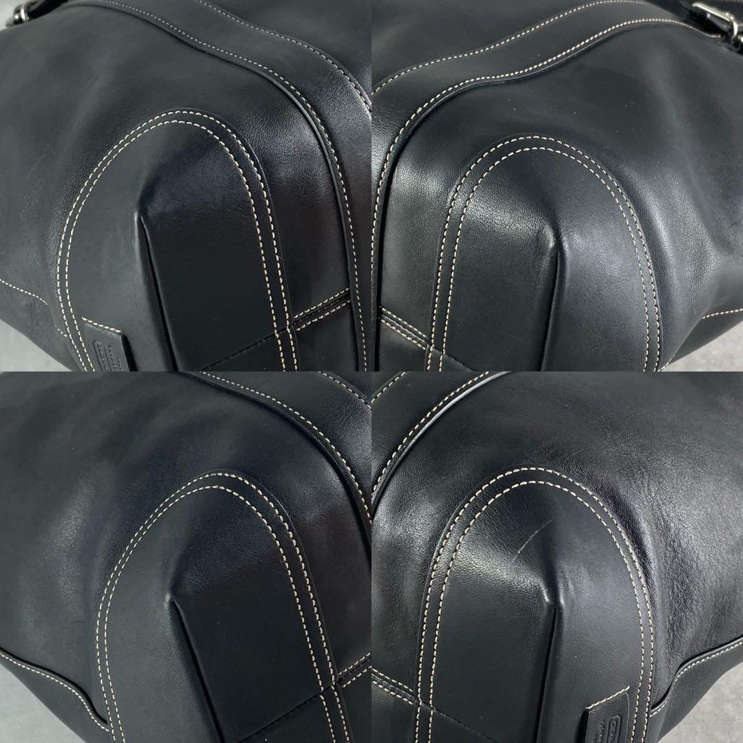 COACH オールドコーチレザートートビジネスバッグA4通勤