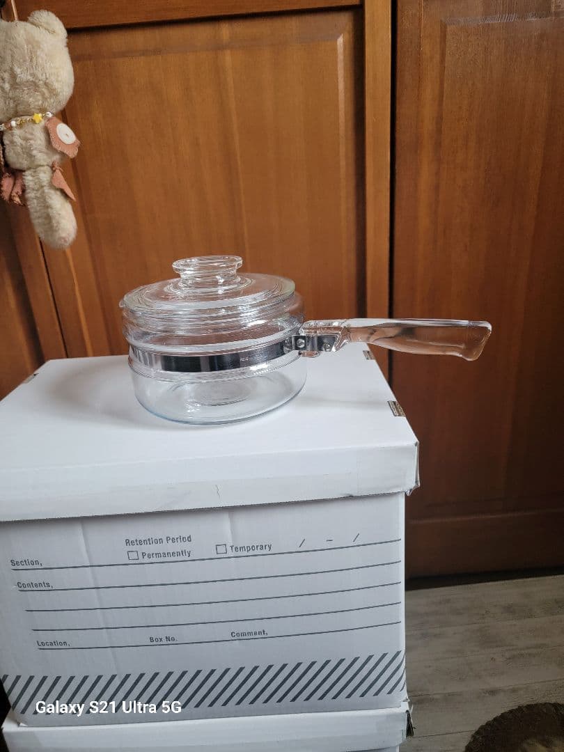 オールドパイレックスソースパン