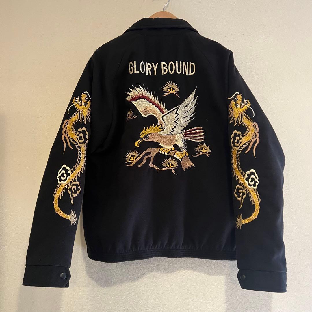 スーベニア ジャケット アウター 刺繍 ベトジャン Mサイズ