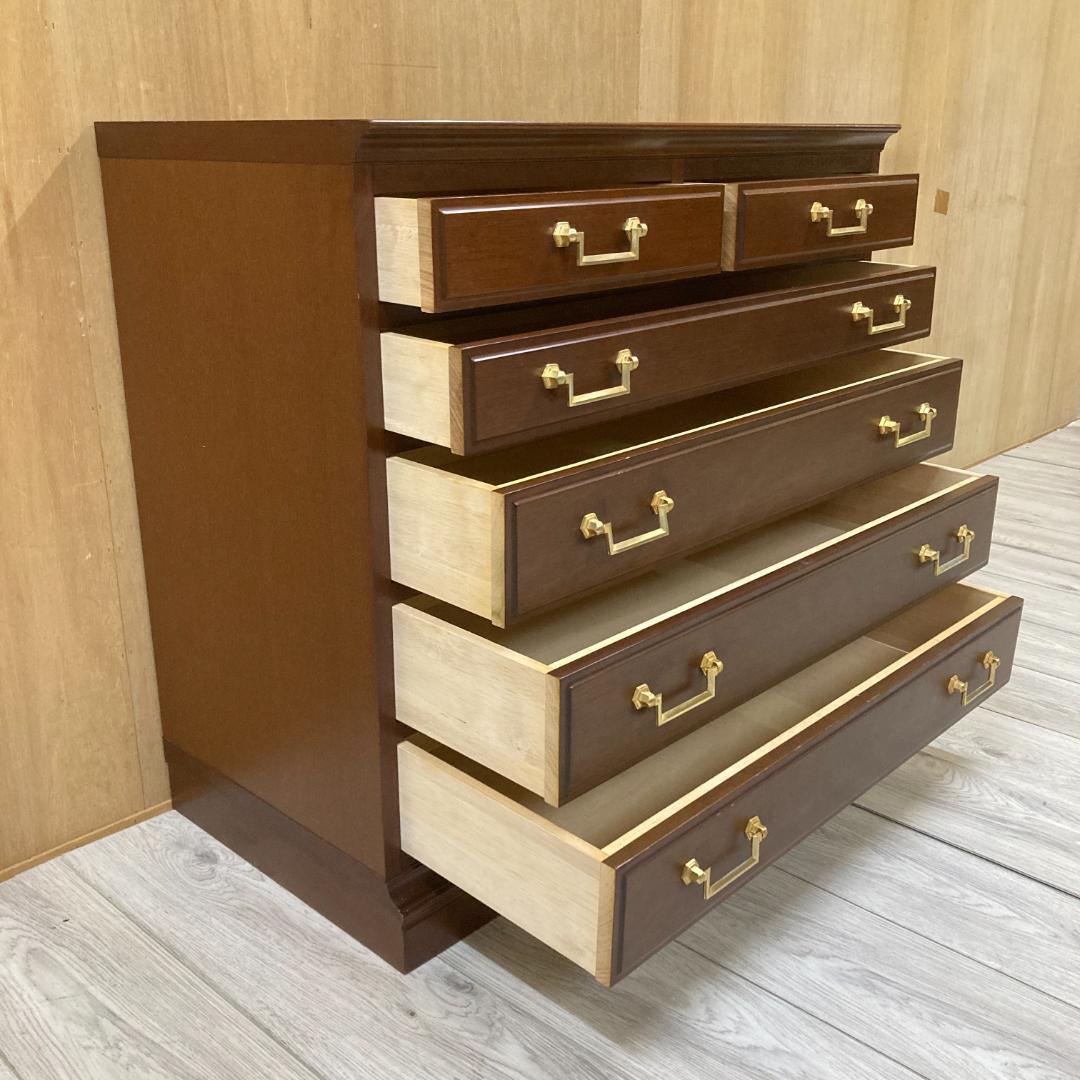 【マルニ】地中海シリーズ　5段チェスト　タンス　収納