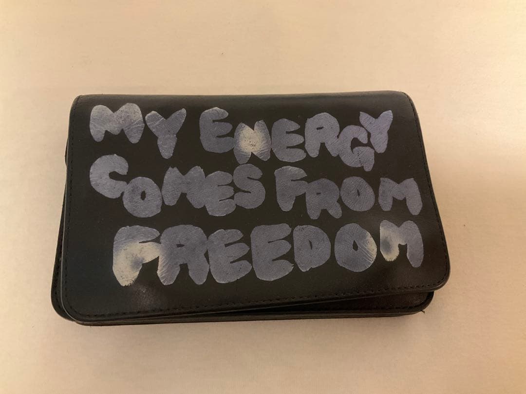 コムデギャルソン　財布　ペイント　COMME des GARCONS