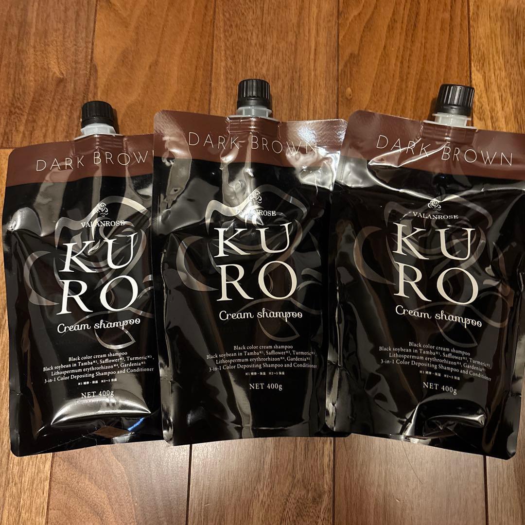 【ぺーたんさん専用】V.ROSE KUROクリームシャンプー 3個セット