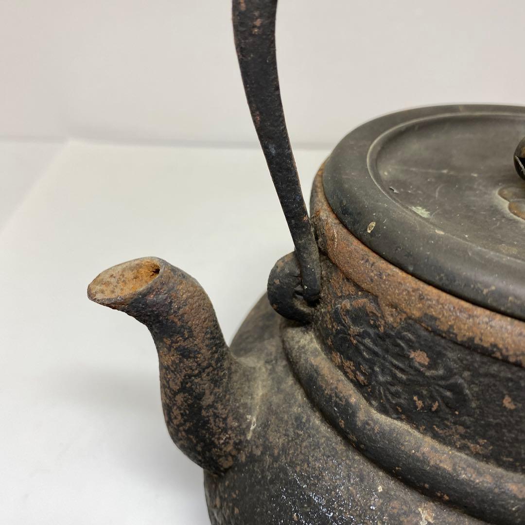 龍文堂　鉄瓶　1592g 東さ8-0107☆2F トヒオオ