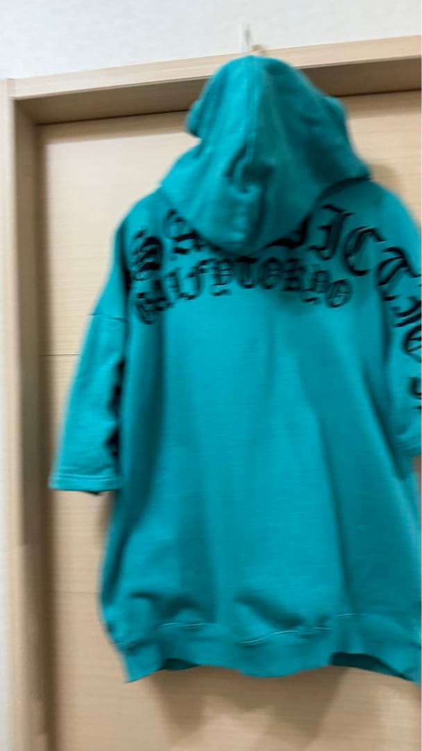 ガルフィーCALIFORNIA ターコイズ パーカー上下セット