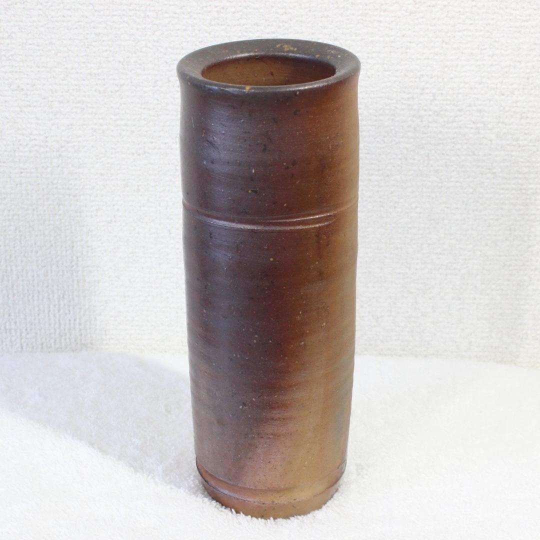 備前焼 花瓶 花器 花入れ 陶器 陶芸 工芸品 bizen kabin 未使用