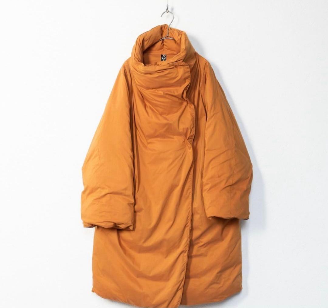【脳盗市場】ダウンコートオレンジ