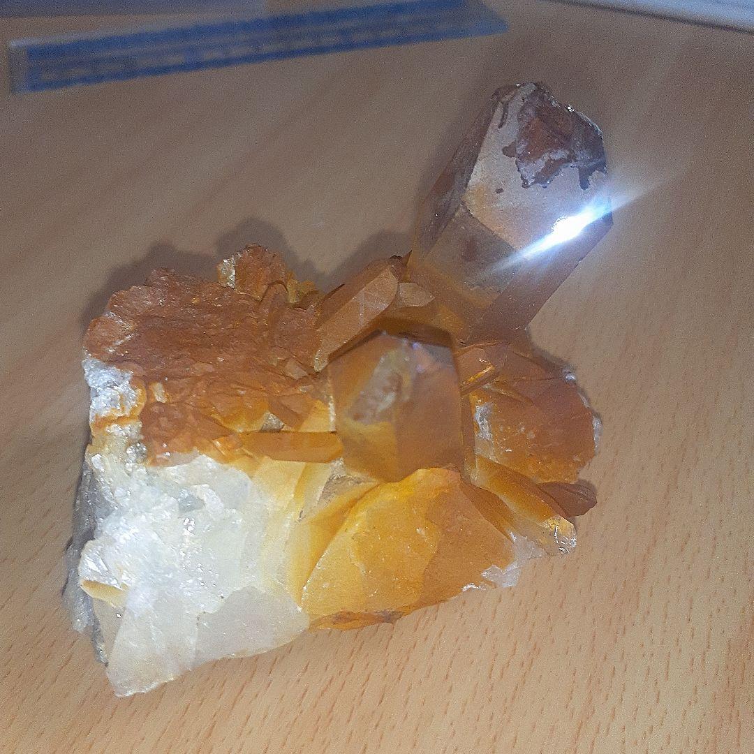 ゴールデンヒーラークォーツ　クラスター
