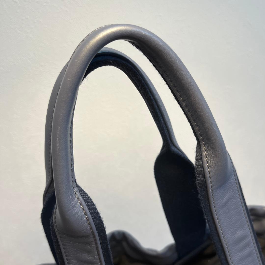 【タグ付未使用・キズ有】Daniel&Bob ネイビートートバッグ スプーニャ