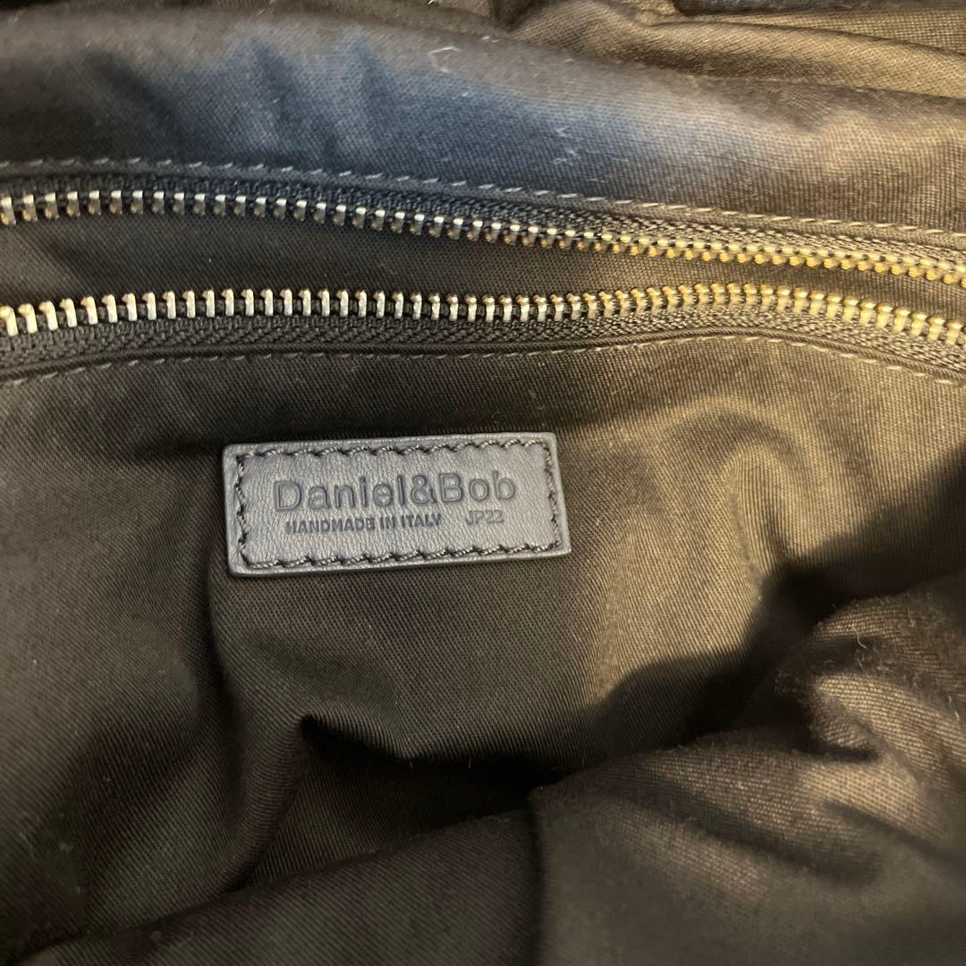 【タグ付未使用・キズ有】Daniel&Bob ネイビートートバッグ スプーニャ