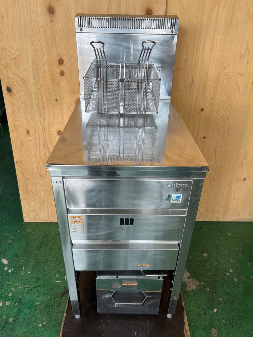 2021年 tanikoガスフライヤー 25L LPガス