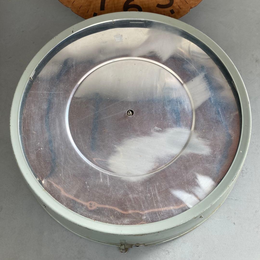 古時計 ナショナル時計にSEIKOSHA文字盤 直径41cm ヴィンテージ雑貨