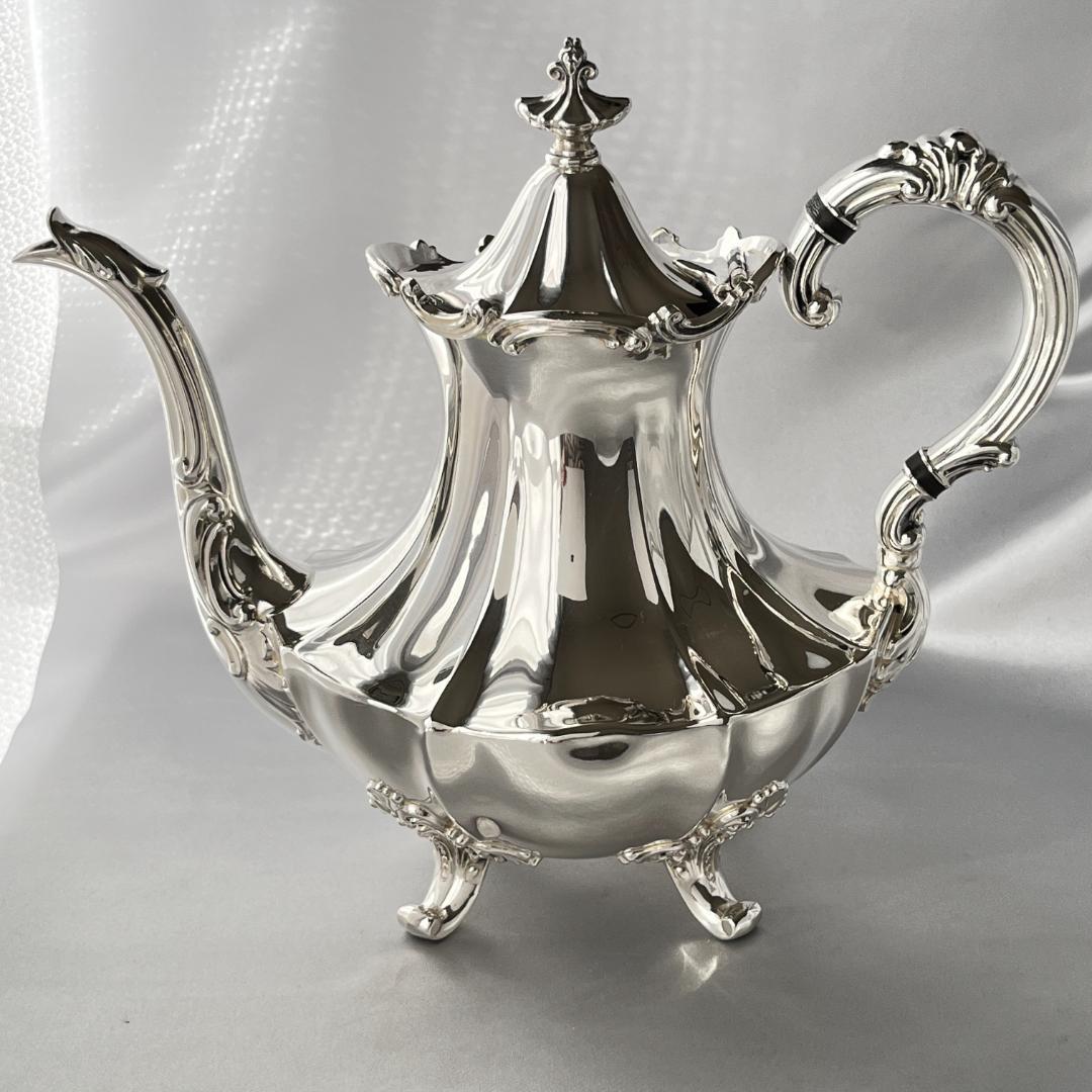 【Reed & Barton】Victorian ティーサービス 4点　優美！！