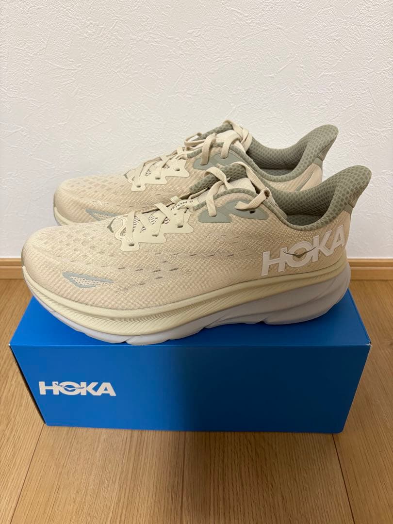 HOKA ONE ONE Clifton 9 WIDE 27cm 新品