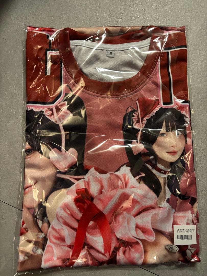 逃げ水あむ 生誕フルグラTシャツXLサイズ