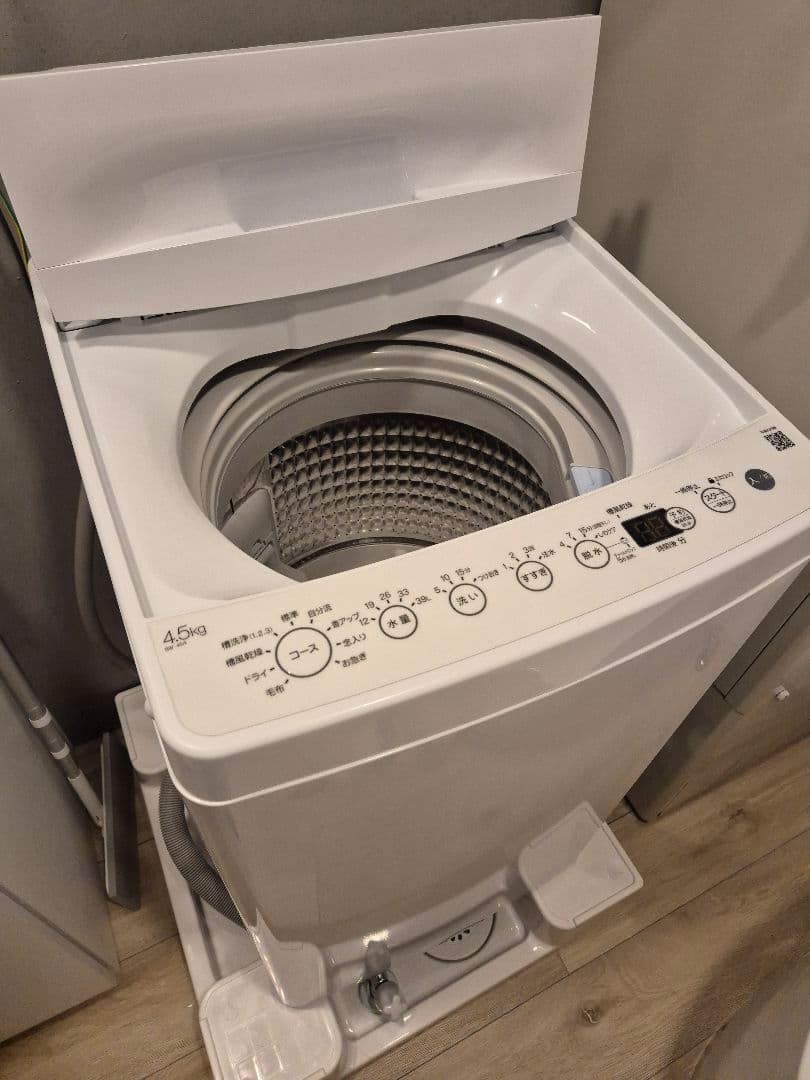 4.5kg 縦型洗濯機 本体　BW-45A