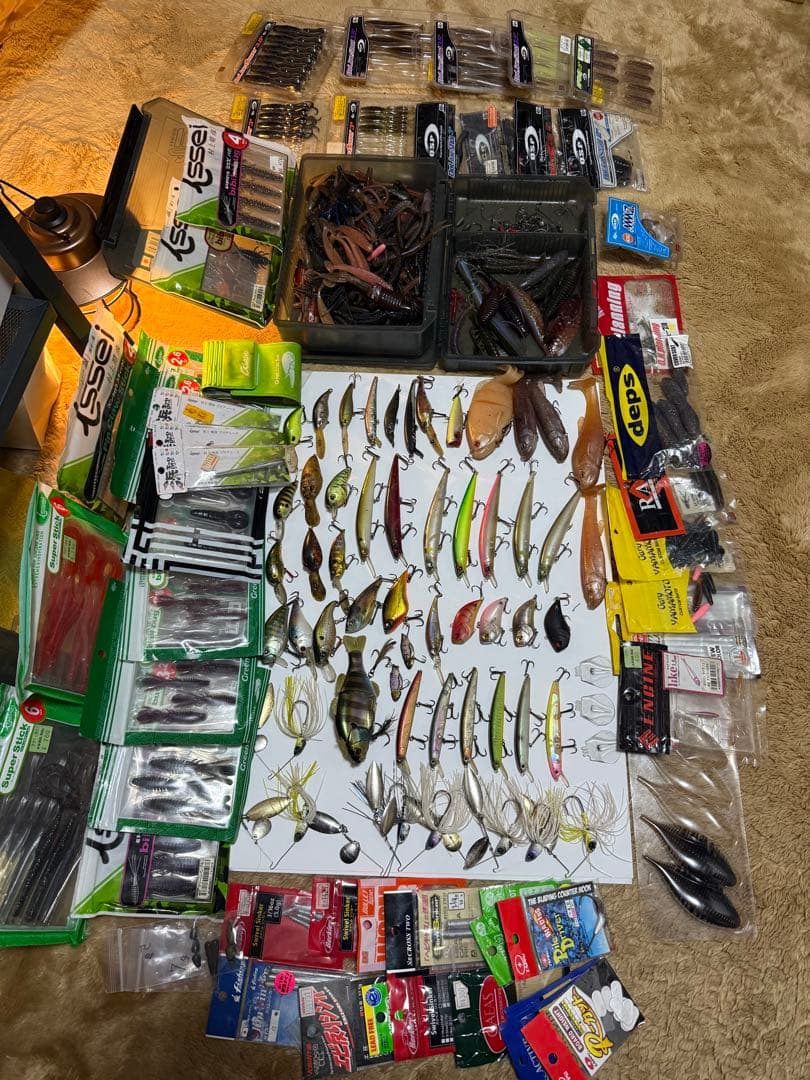 バス釣り　引退セット