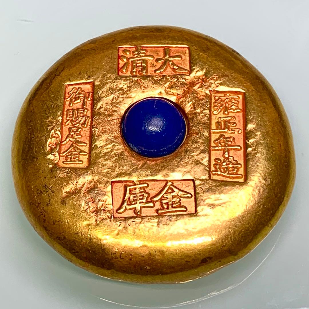 金貨　馬蹄金 古銭　開運用へ　寿金運パワー　供養供奉金元寶 インテリア美術品飾り