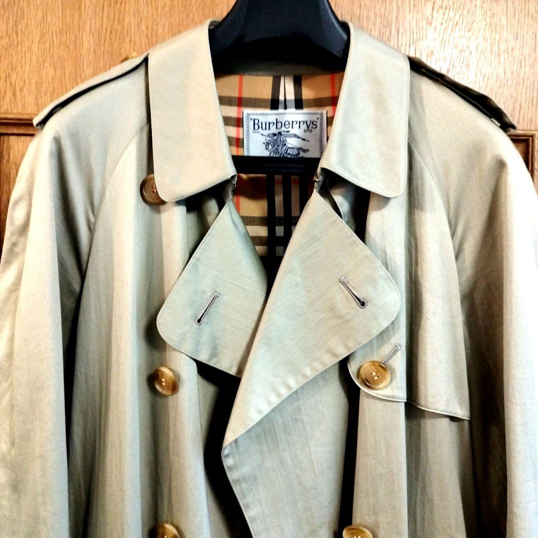 Burberry バーバリー　ベルト付きトレンチコート　ノバチェック総柄