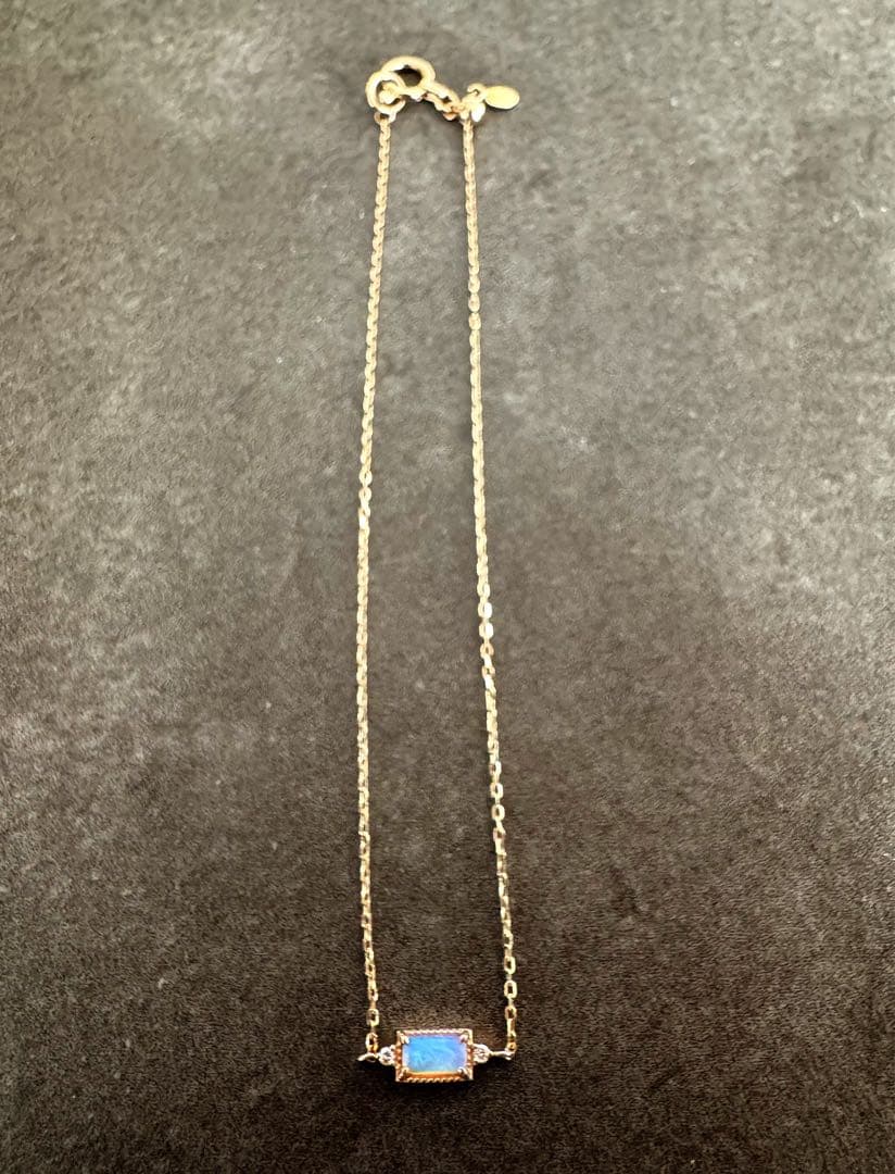 【中古美品】agate オパールダイヤモンド ブレスレット