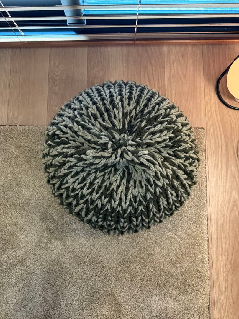 IDEE MINI PUUF MINI ストライプデザインのドーム型クッション