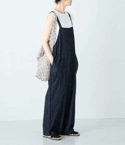 かぐれ　デニムイージーサロペット