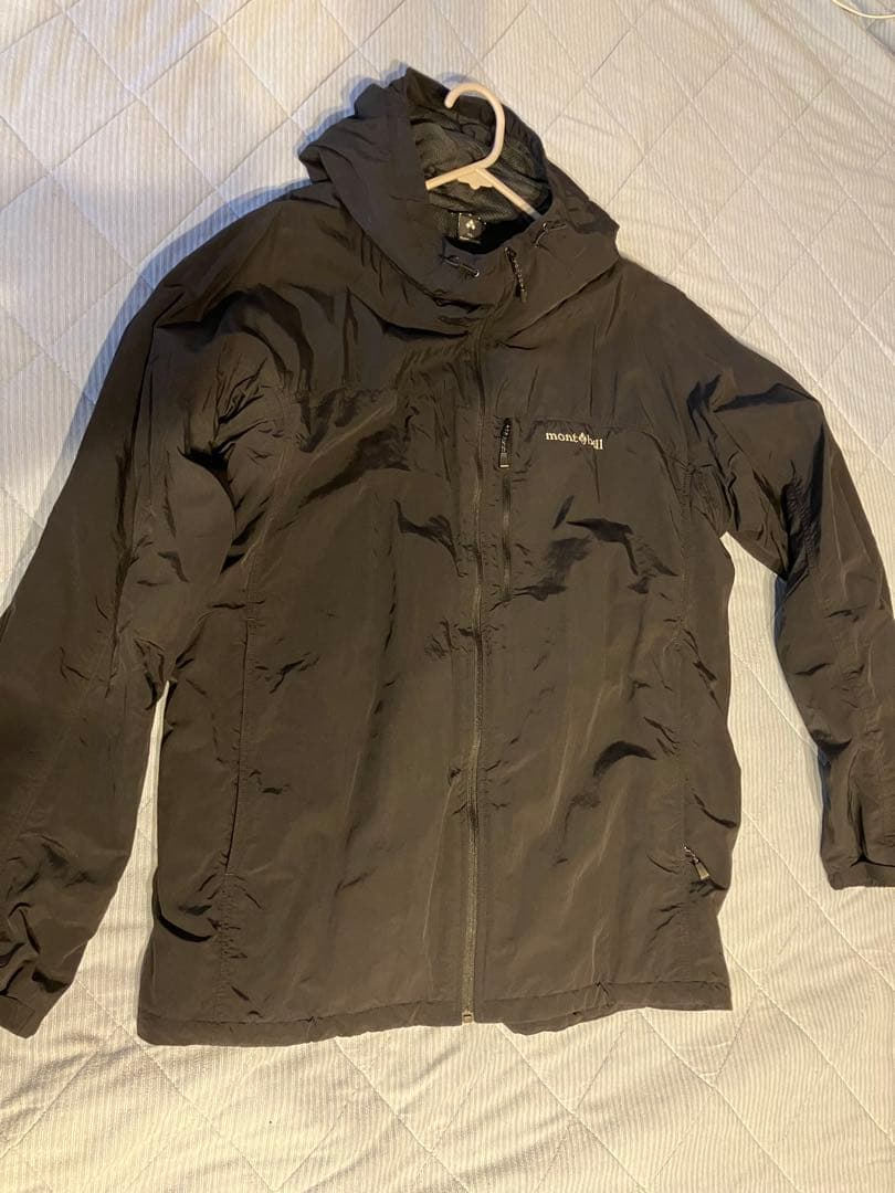 モンベル　O.D.ライニングパーカ　ブラック　 XL