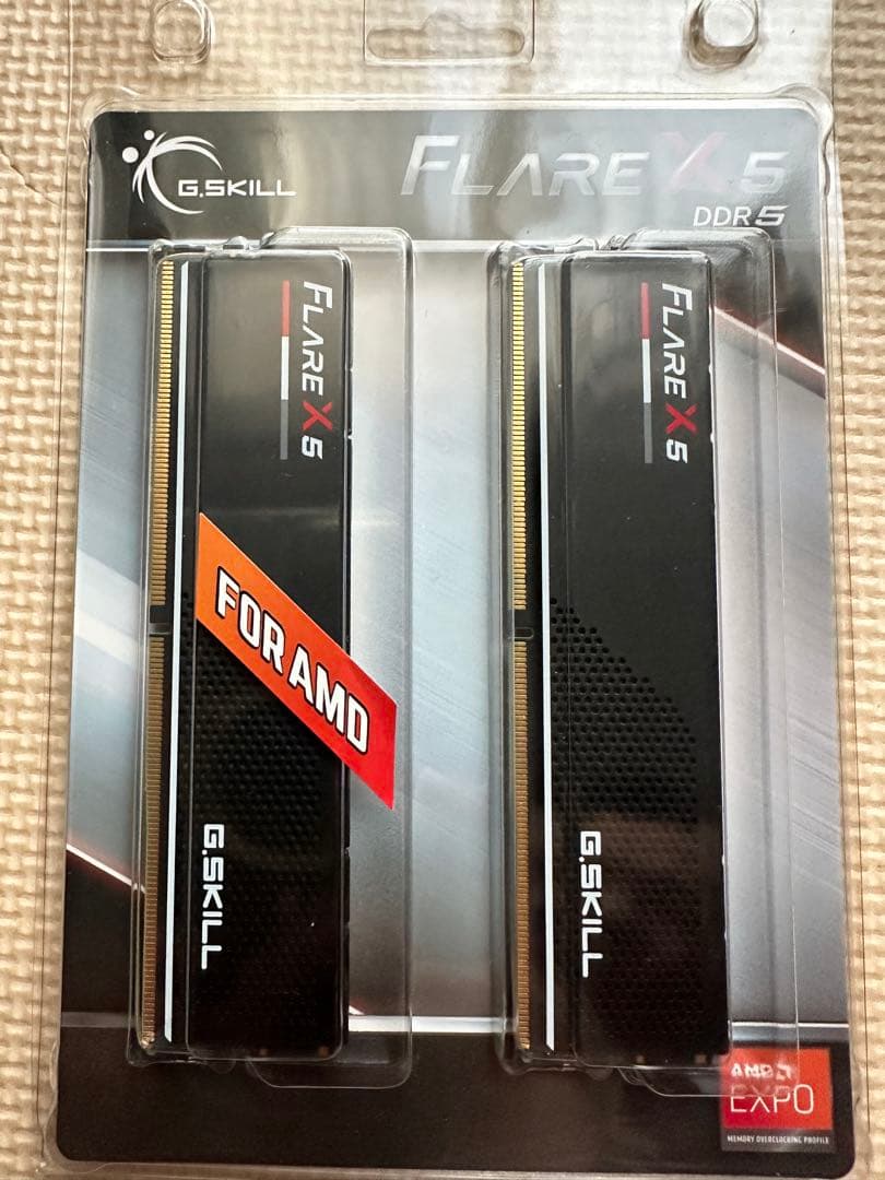 G.SKILL FLARE X5 DDR5 6000MHz 16GB×2枚