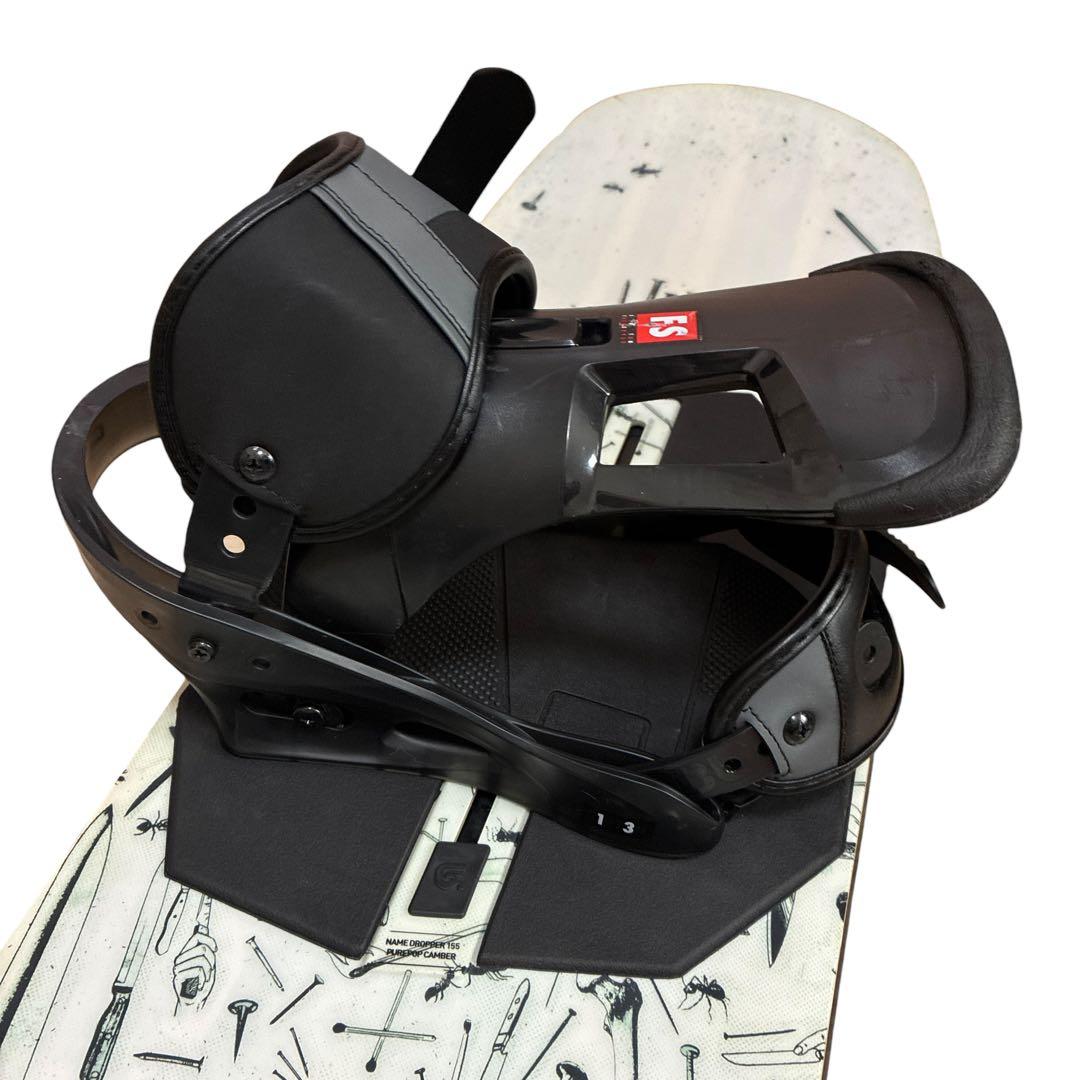 BURTON NAME DROPPER 155 バインディング付 スノーボード