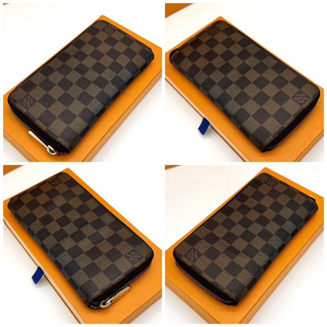 ルイヴィトン ダミエ ジッピーウォレットラウンドファスナー長財布