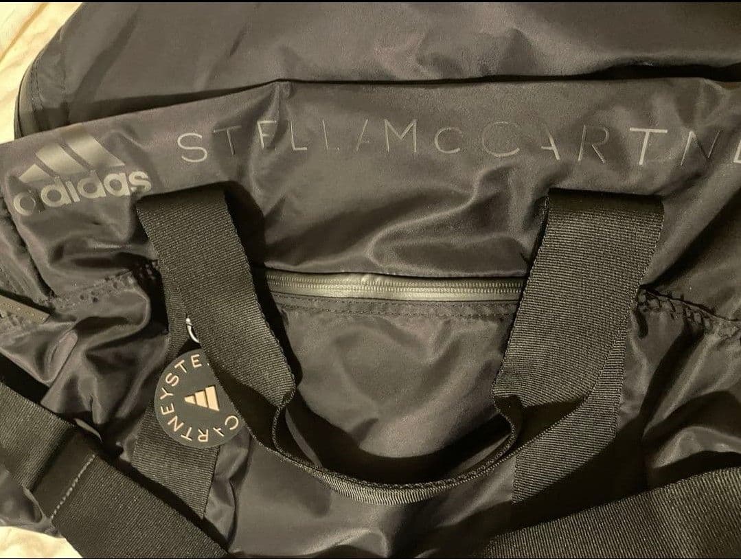 adidas Stella McCartney ボストンバッグ ブラック