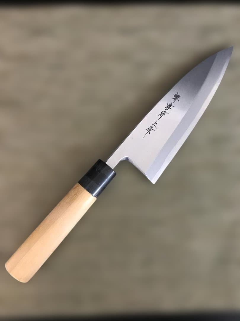 【新品未使用】堺孝行　和包丁本霞研シリーズ 出刃165ｍｍ