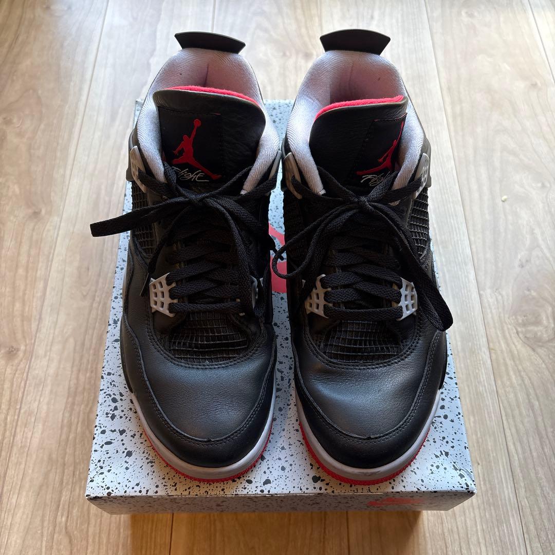 靴 NIKE Air Jordan 4 Retro Bred Reimagined